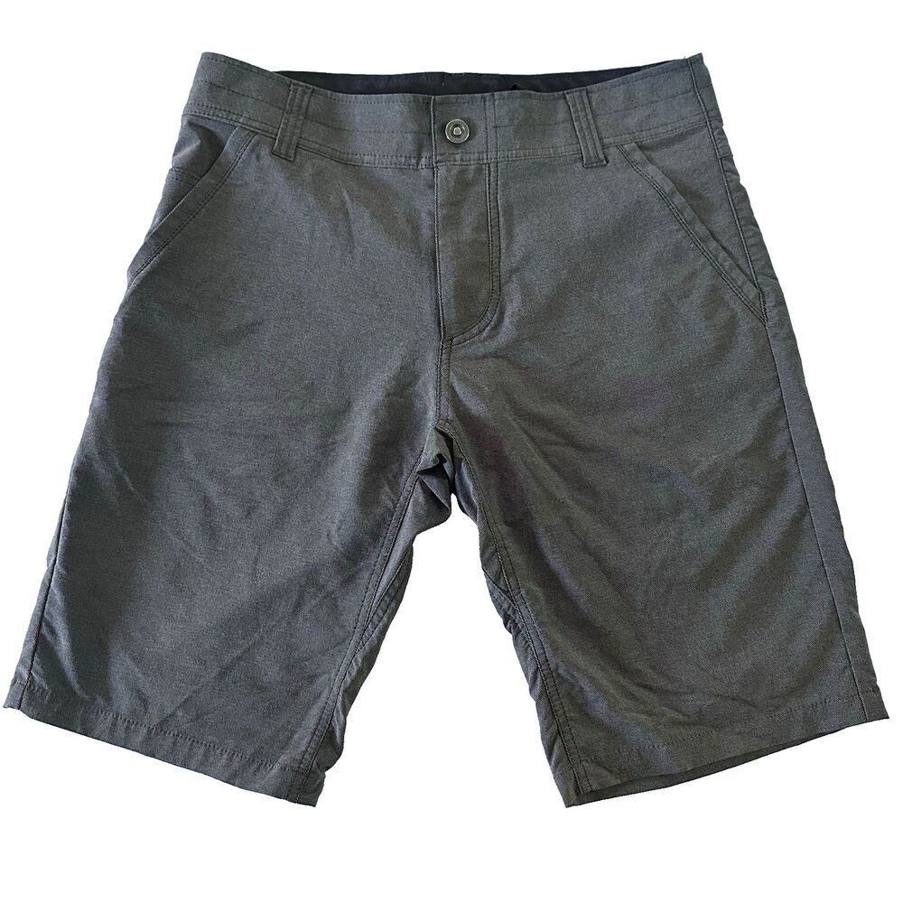 KUHL Shift Amphibia Shorts Mens 31x11 Gray Hiking Fishing Quick Dry UPF